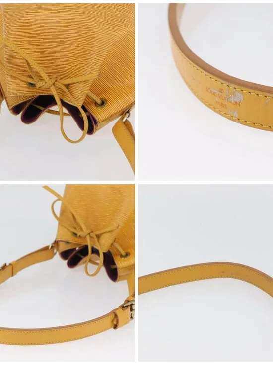 LOUIS VUITTON Epi Petit Noe Shoulder Bag Yellow M44109 LV Auth ka2883 - Picture 16 of 16